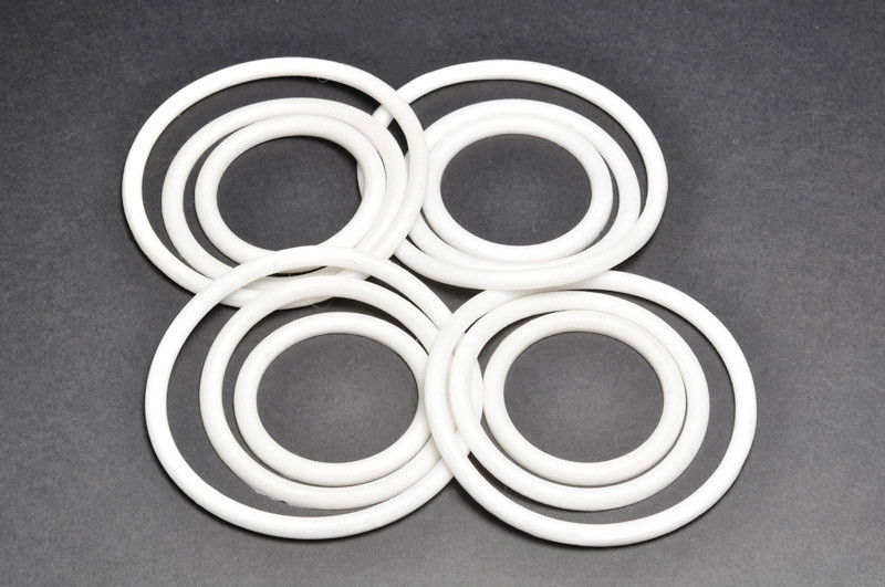 50 St Vit Silikon O-ringar Av Livsmedelskvalitet, ID 14 Mm, OD 24 Mm, Tru00e5ddiameter 5 Mm, Lu00e4mplig Fu00f6r Ru00f6r Och Ventiler, Elektronisk Utrustning, 14 X 24